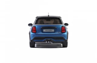 MINI COOPER S BLUE 2021 OttOmobile 1:18 Resinemodell (Türen, Motorhaube... nicht zu öffnen!)